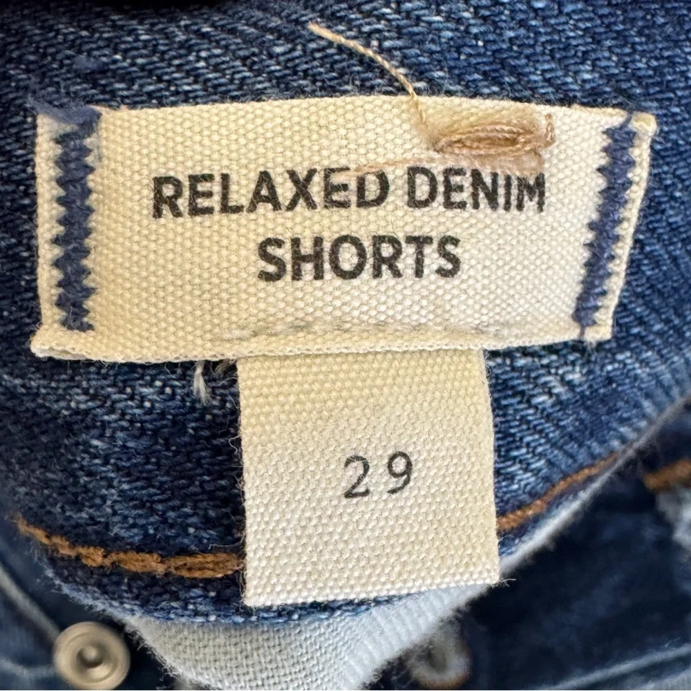 Madewell Relaxed Denim Shorts High Rise Casual Summer Jean Shorts Women's Sz 29 - Picture 9 of 10